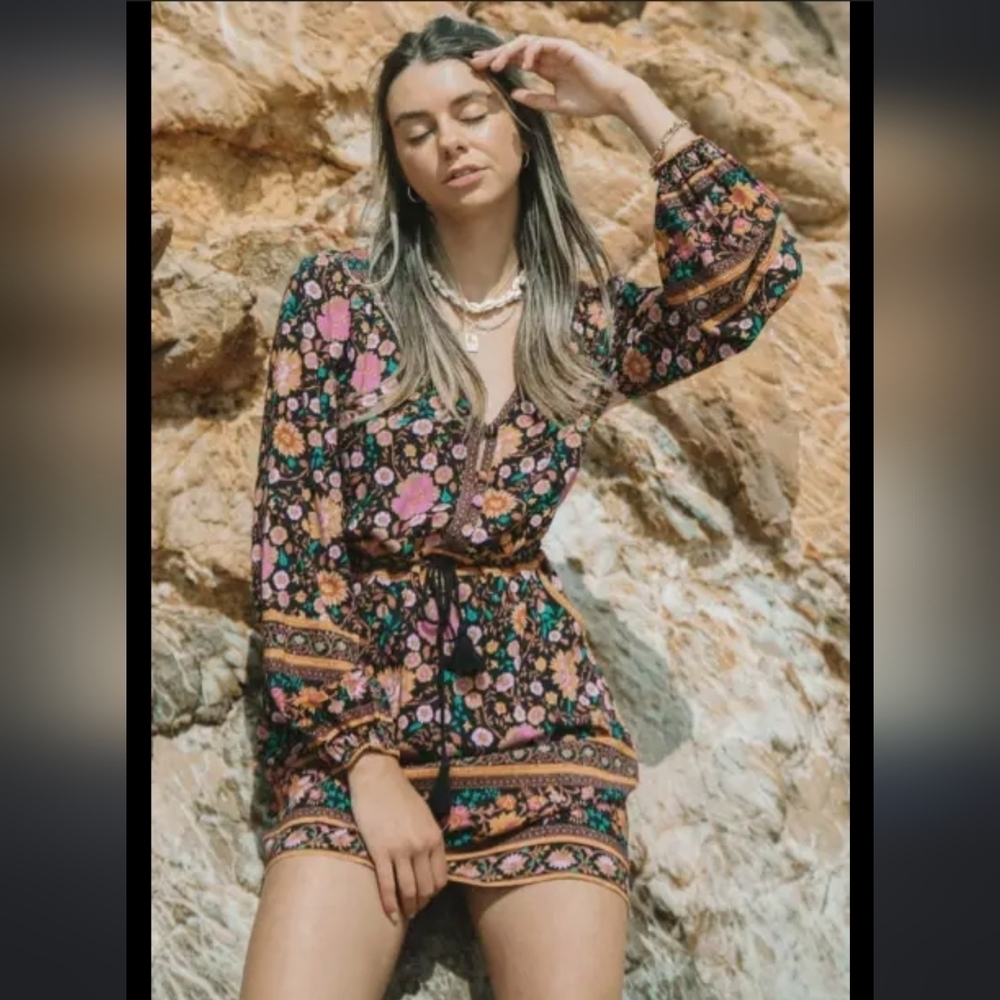 Spell & the gypsy folk town playdress mini dress xs